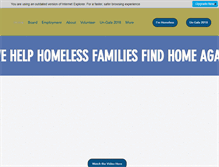 Tablet Screenshot of familypromiseofspokane.org